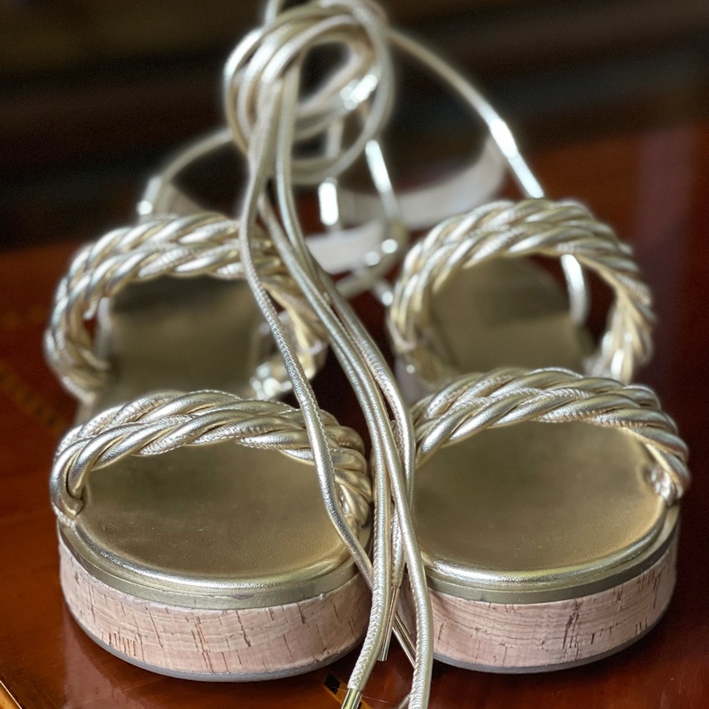 Michael Kors Gladiator Lace up Sandals